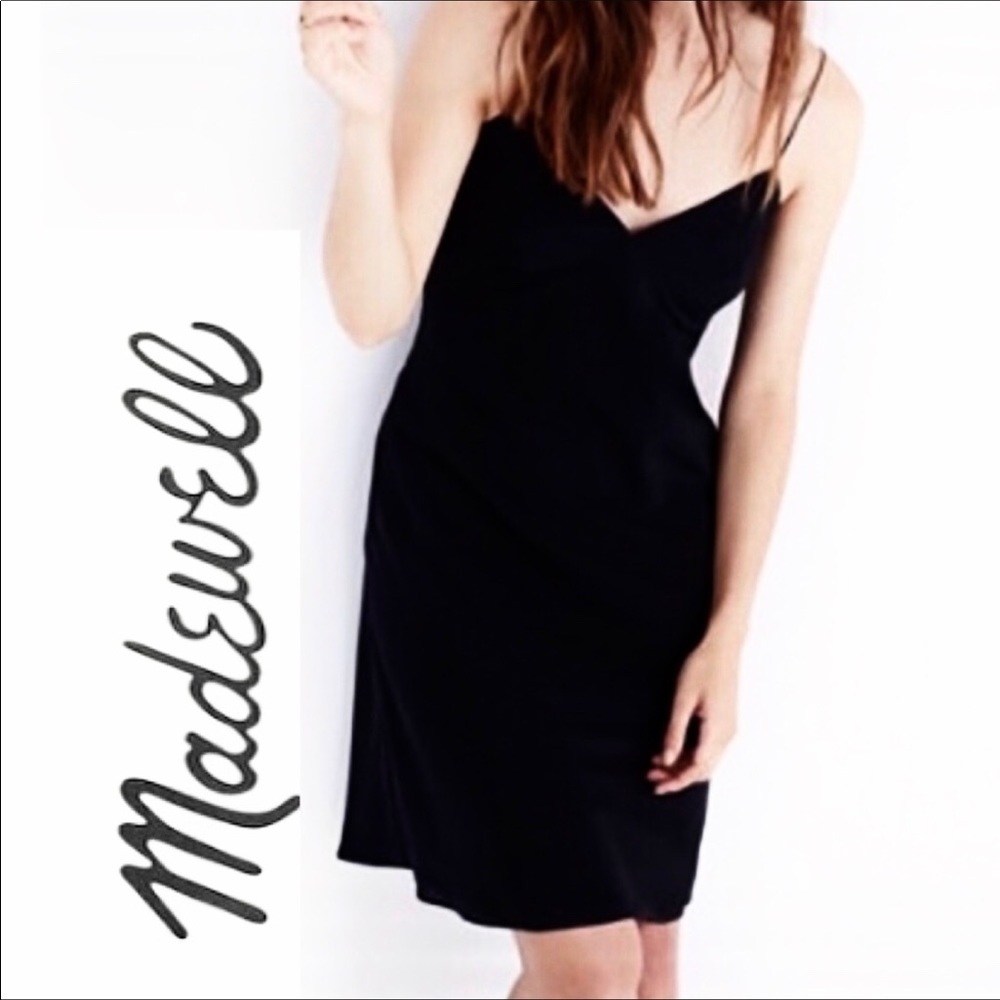 Madewell Tie-Back Slip Dress